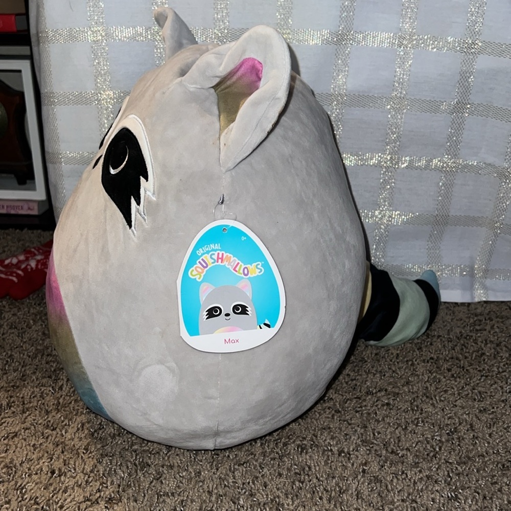 Max the Racoon Squishmallow - Picture 2 of 3
